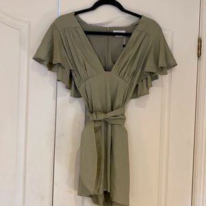 Brand new tie-up romper